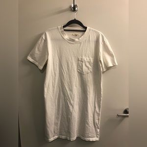 Madewell White T-shirt Dress